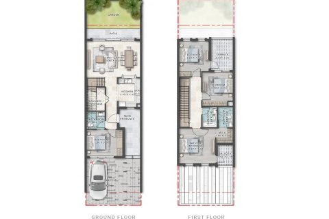 Rumah bandar di Damac Lagoons, Dubai, UAE 4 bilik tidur, 211 meter persegi № 648848 - foto 2