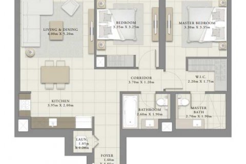 Byt v CREEK CRESCENT v Dubai Creek Harbour (The Lagoons), SAE 2 ložnice, 98 m² Č.: 637122 - fotografie 4