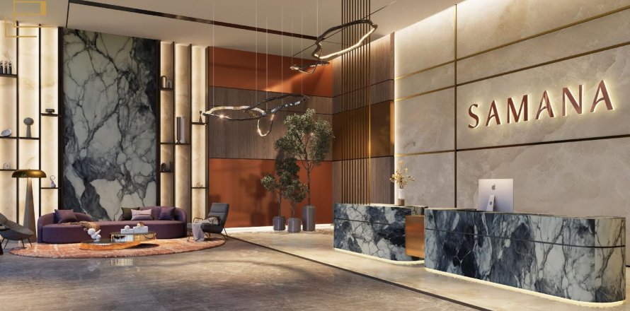 Apartmán v Samana Ocean Crest v Dubai, SAE 3 spálne, 158.77 m2 č. 712168