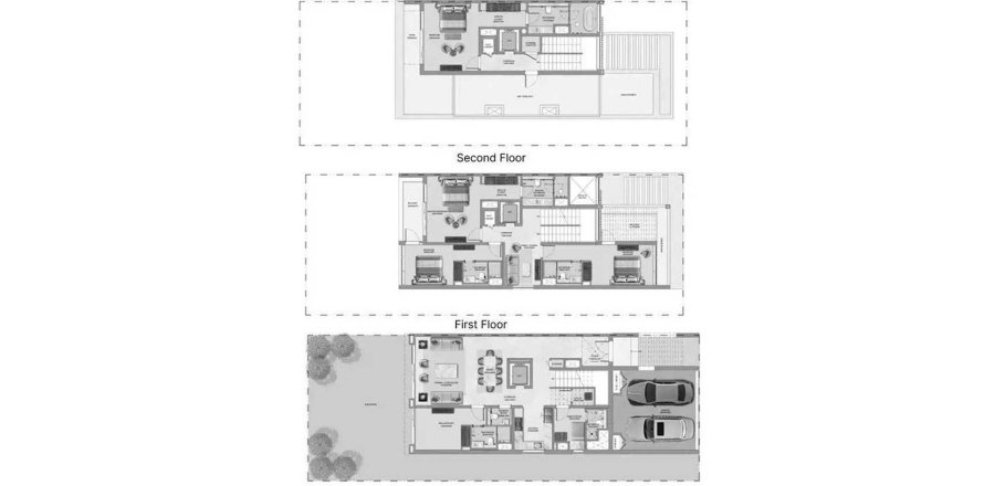 Βίλα σε The Terraces at Sobha City σε Abu Dhabi, ΗΑΕ 4 υπνοδωμάτια, 420.29 τ.μ. Αρ. 706161