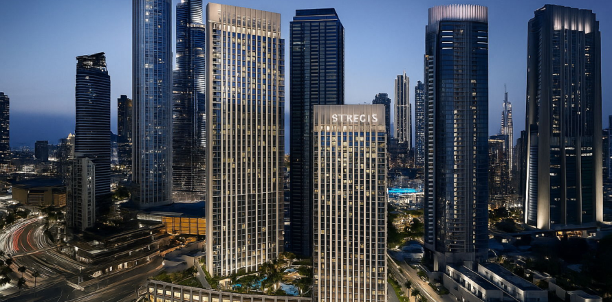 Apartmen di Downtown Dubai (Downtown Burj Dubai), UAE 2 bilik tidur, 125 meter persegi № 751278