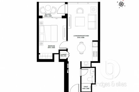 Lägenhet till försäljning i Mohammed Bin Rashid City, Dubai, UAE 1 sovrum, 57 kvm Nr. 739935 - fotografi 12