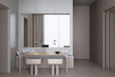 Lägenhet till försäljning i Al Jaddaf, Dubai, UAE 1 sovrum, 73 kvm Nr. 740105 - fotografi 22