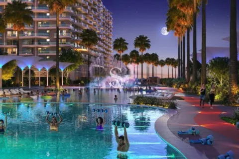 Apartment sa Damac Lagoons, Dubai, UAE 1 silid-tulugan, 73 sq.m. № 713140 - larawan 10