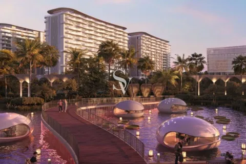 Квартира в Damac Lagoons, Дубай, ОАЕ 1 спальня, 73м2 № 713140