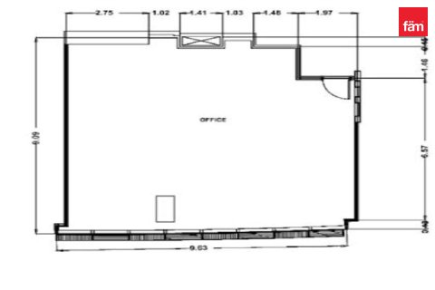Birojs Business Bay, Dubaijā, AAE 82.2 m2 Nr. 738621 - attēls 14
