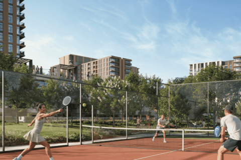 Byt v Dubai, SAE 1 ložnice, 69 m² Č.: 723314 - fotografie 1