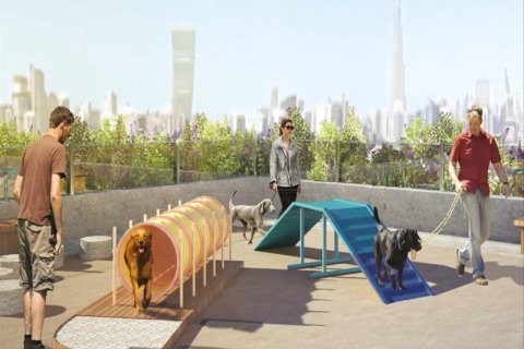Byt v Meydan, Dubai, SAE 1 ložnice, 79 m² Č.: 648548 - fotografie 4