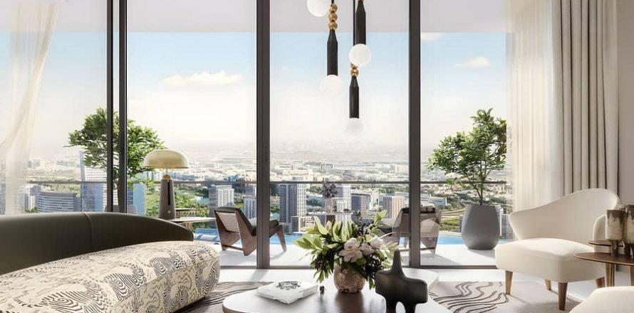 Apartmen di Dubai Creek Harbour (The Lagoons), UAE 1 bilik tidur, 72 meter persegi № 642596