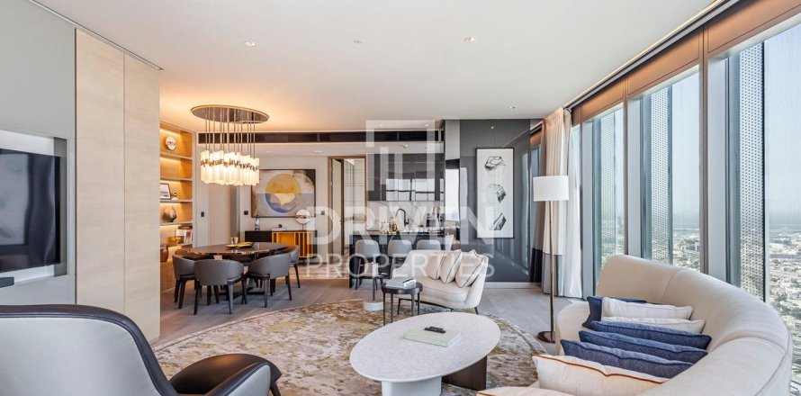 Пәтер Zabeel, Дубай, БАӘ-да 2 жатын бөлмелер, 143 м² № 654949