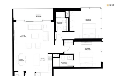 Apartment in CREEK VISTAS GRANDE in Mohammed Bin Rashid City, Dubai, UAE 1 bedroom, 69 sq.m. № 704956 - photo 6