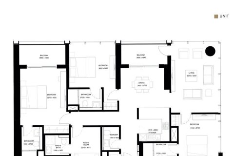Apartment in CREEK VISTAS GRANDE in Mohammed Bin Rashid City, Dubai, UAE 1 bedroom, 69 sq.m. № 704956 - photo 7