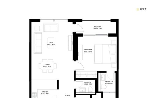 Apartment in CREEK VISTAS GRANDE in Mohammed Bin Rashid City, Dubai, UAE 1 bedroom, 69 sq.m. № 704956 - photo 5