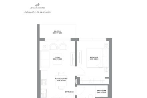 Apartment in 340 RIVERSIDE CRESCENT in Nadd Al Sheba, Dubai, UAE 1 bedroom, 46 sq.m. № 704958 - photo 6