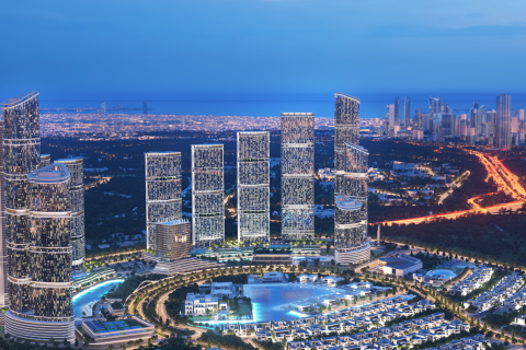 Apartman u 320 RIVERSIDE CRESCENT u Nadd Al Sheba, Dubai, UAE 154 m2, 3 spavaćih soba Br. 704955