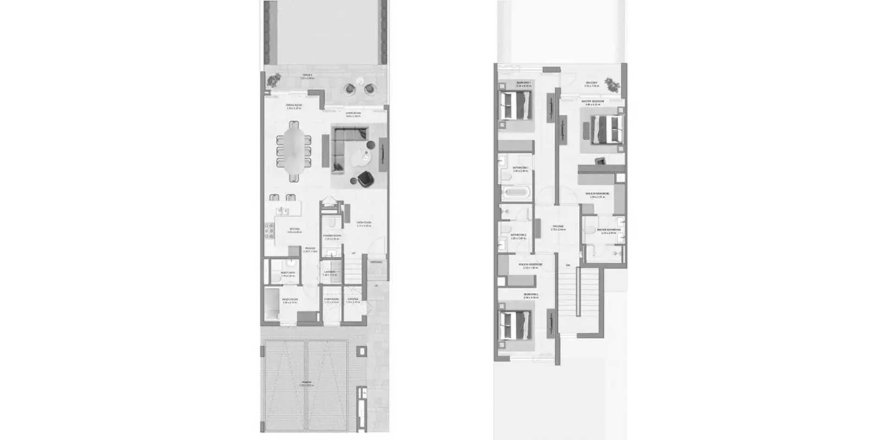 Townhouse sa Alva in The Valley sa The Valley, Dubai, UAE 3 silid-tulugan, 259.01 sq.m. № 764127