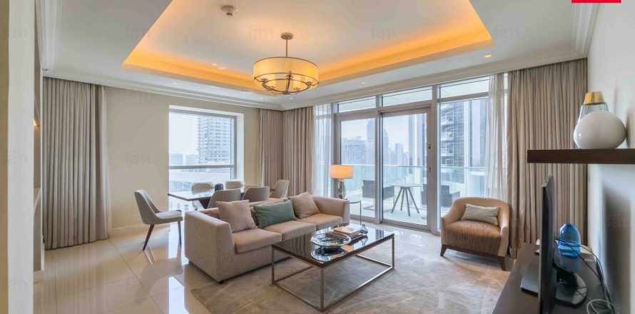 Huoneisto Downtown Dubai (Downtown Burj Dubai), Arabiemiraatit 2 makuuhuonetta, 134.4 m2 № 635944