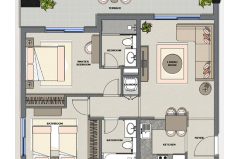 Διαμέρισμα σε Dubai South (Dubai World Central), ΗΑΕ 1 δωμάτιο, 47 τ.μ. Αρ. 732547 - φωτογραφία 5