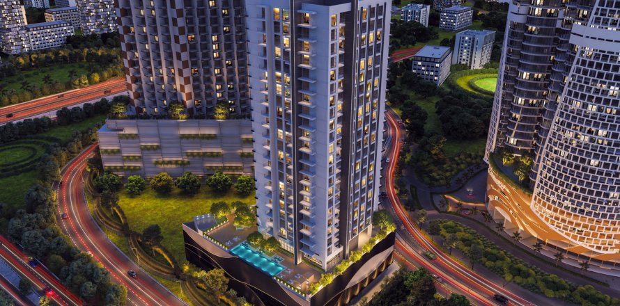 Lakás itt: Business Bay, Dubai, EAE, 1 szoba, 37 m², azonosító: 732543