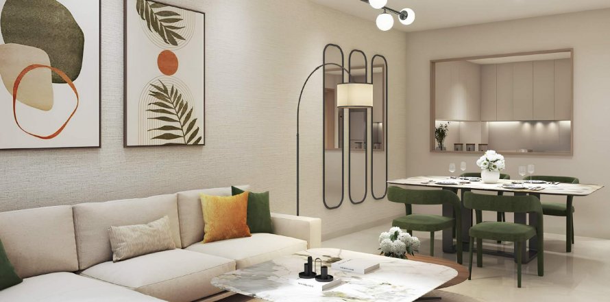 Korter asukohaga Riverside Views - Capri 1 asukohaga Dubai, AÜE: 1 magamistoaga, 74.1 m² Nr 629671