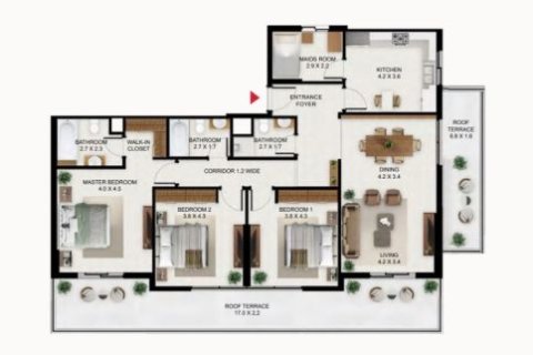 Appartement à vendre à  Al Wasl, Dubai, EAU 41 m2 № 728500 - photo 13