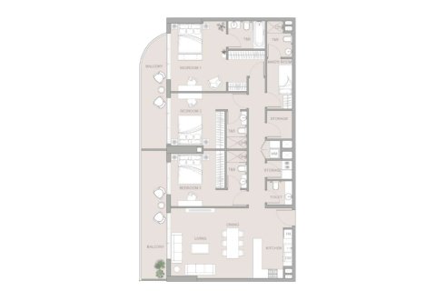 Leilighet til salgs i Dubai, Emiratene 1 soverom, 83 kvm Nr. 728501 - Foto 7