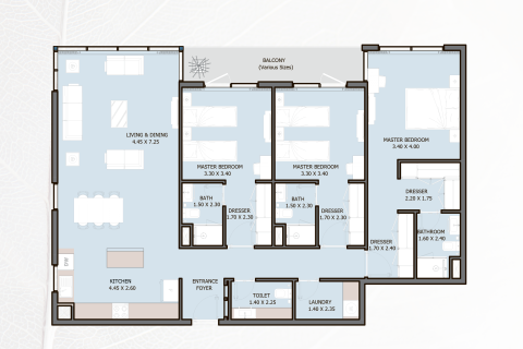 Dubai Investment Park, Dubai, BAE’de satılık daire 1 oda, 34 m&sup2; No 728502 - fotoğraf 12