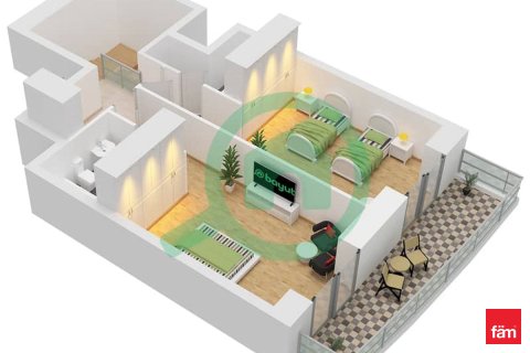 Apartman u gradu Dubai Marina, UAE 2 spavaće sobe, 109.5 m2 Br. 695308 - Slika 6