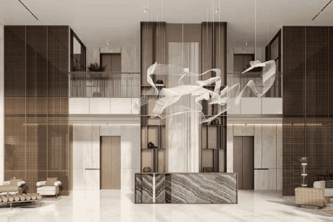 Leilighet i Al Furjan, Dubai, Emiratene 1 soverom, 74 kvm nr. 677978