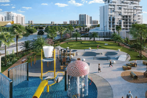 Apartament në SERENE GARDENS 2 në Al Furjan, Dubai, Emiratet e Bashkuara Arabe 1 dhomë gjumi, 74 m2. № 677978 - Foto 8