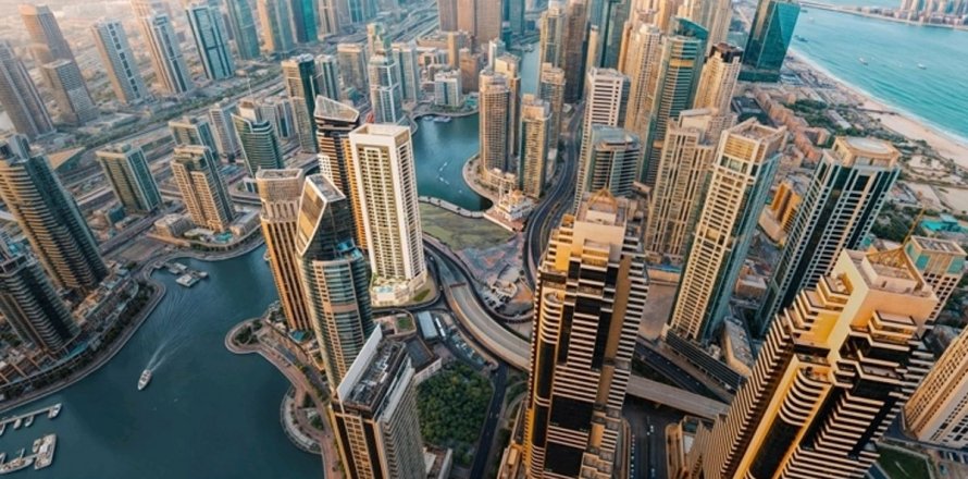 Apartment i Dubai Marina, Dubai, UAE 1 soveværelse, 71.7 kvm № 638454