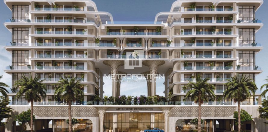 Dupleks asukohaga Al Marjan Island, Ras Al Khaimah, AÜE: 1 magamistoaga, 158 m² Nr 664401