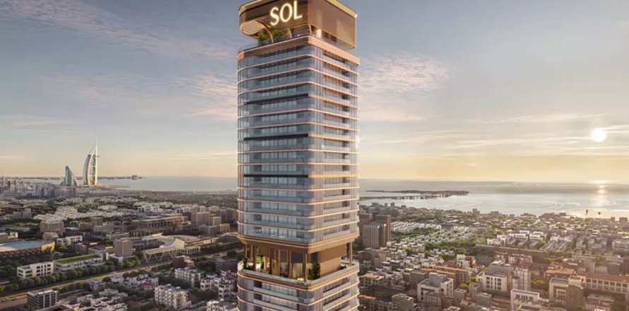 آپارتمان در Sheikh Zayed Road، Dubai ، امارات متحده عربی 1 خوابه ، 72.8 متر مربع.  شماره 735282