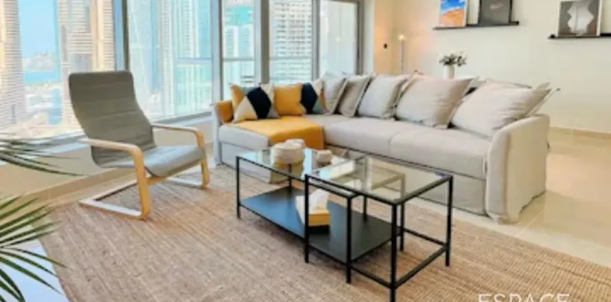 דירה ב Dubai Marina, Dubai, איחוד האמירויות 2 חדרי שינה, 125 מ"ר מספר 650169