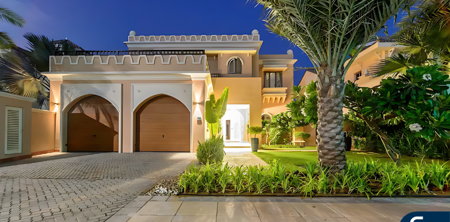 Vila v Palm Jebel Ali, Dubai, SAE 4 ložnice, 612 m² Č.: 671282
