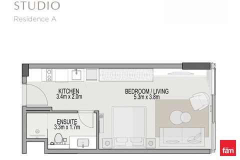 Apartmán v Dubai Hills Estate, SAE 35 m2 č. 705846 - Fotografia 17
