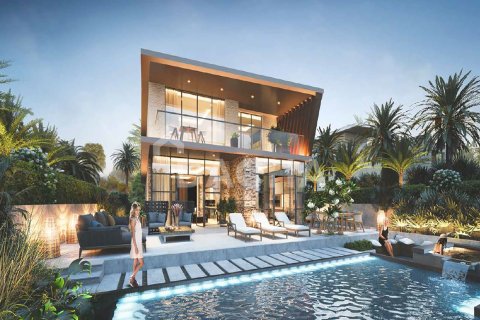 Huvila Damac Lagoons, Dubai, Arabiemiraatit 7 makuuhuonetta, 696 m2 № 706548