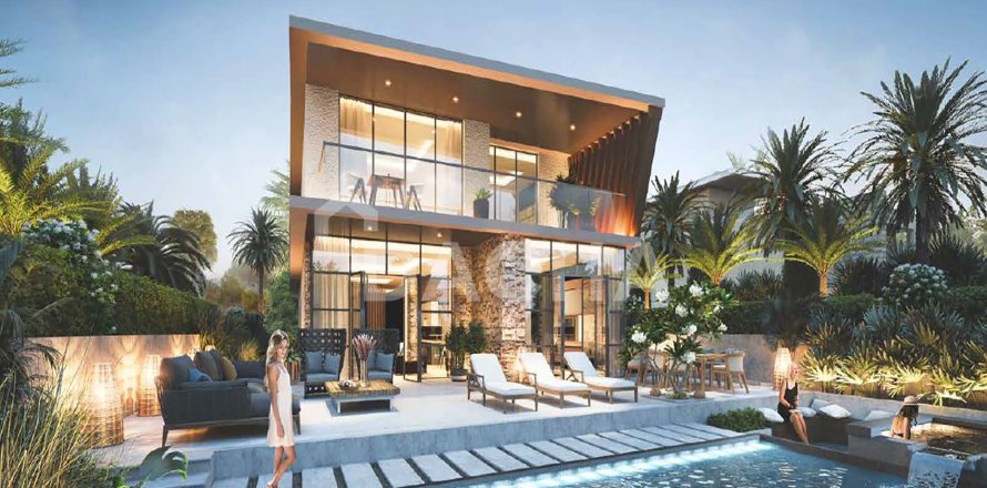 Villa i Damac Lagoons, Dubai, UAE 7 sovrum, 696 kvm Nr. 706548