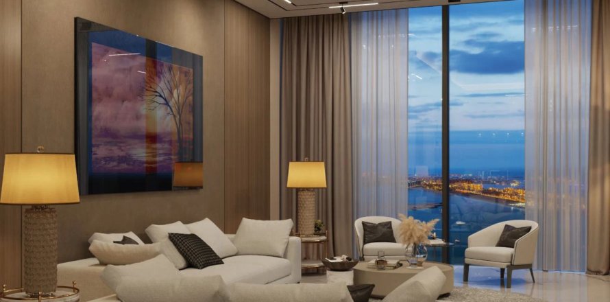 Byt v Dubai Harbour, SAE 1 ložnice, 78 m² Č.: 682374