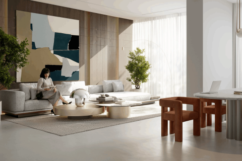 Apartament në Dubai, Emiratet e Bashkuara Arabe 1 dhomë gjumi, 65 m2. № 710468 - Foto 6