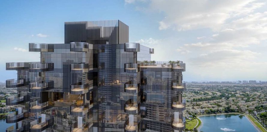 Dubai, UAE의 아파트 침실 1개, 87.9제곱미터 번호 702443