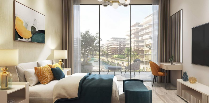 Apartament në Riverside Views - Capri 1 në Dubai, Emiratet e Bashkuara Arabe 1 dhomë gjumi, 107.5 m2. № 629673