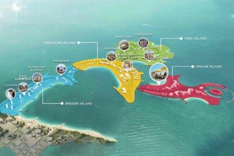 Vila di Al Marjan Island, Ras Al Khaimah, UEA 5 kamar tidur, 608 m2 nomor 656359 - foto 9