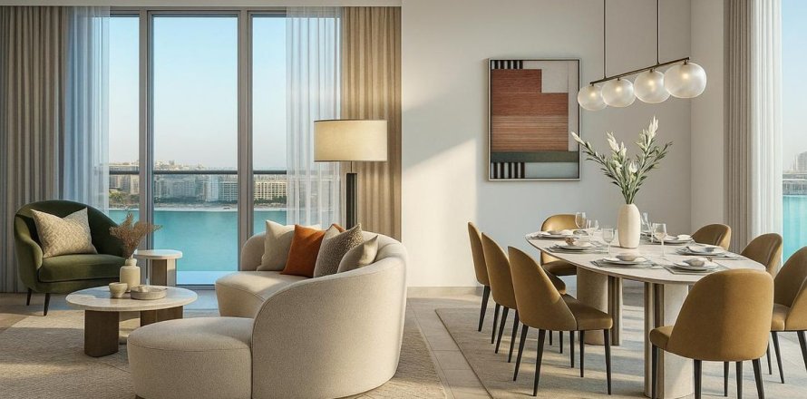 Leilighet i Dubai Harbour, Dubai, Emiratene 1 soverom, 69.2 kvm nr. 638422