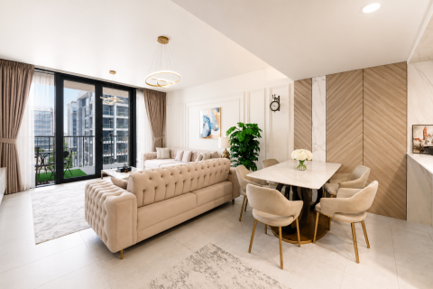 Byt v Al Raha Beach, Abu Dhabi, SAE 2 ložnice, 133.59 m² Č.: 749673 - fotografie 2