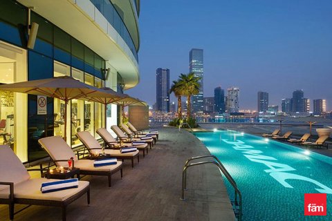 Apartemen di Business Bay, Dubai, UEA 1 kamar tidur, 79.9 m2 nomor 648019 - foto 1