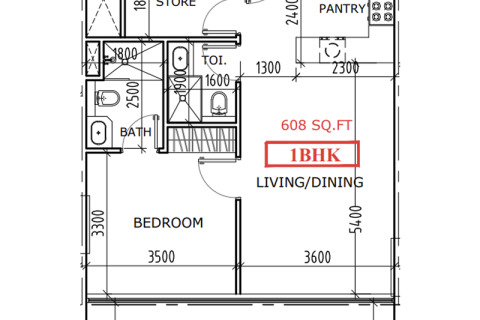 Dzīvoklis Dubai South (Dubai World Central)jā, AAE 1 istaba, 34 m2 Nr. 732369 - attēls 3