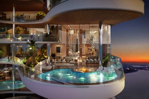 Vilë në Palm Jumeirah, Dubai, Emiratet e Bashkuara Arabe 6 dhoma gjumi, 2090 m2. № 631338 - Foto 1