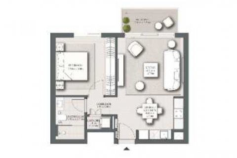 阿联酋 Dubai Dubai Hills Estate 待售 : 1 卧, 80 平方米 , 编号637316 - 照片 3