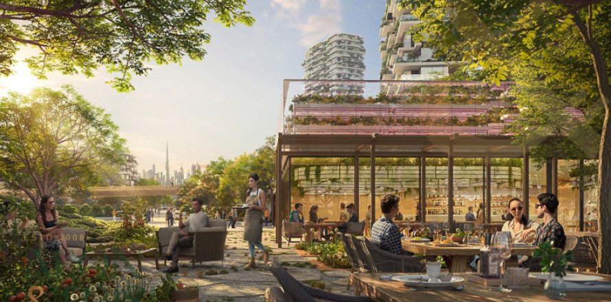 Huoneisto Dubai Land, Arabiemiraatit 2 makuuhuonetta, 113 m2 № 648257